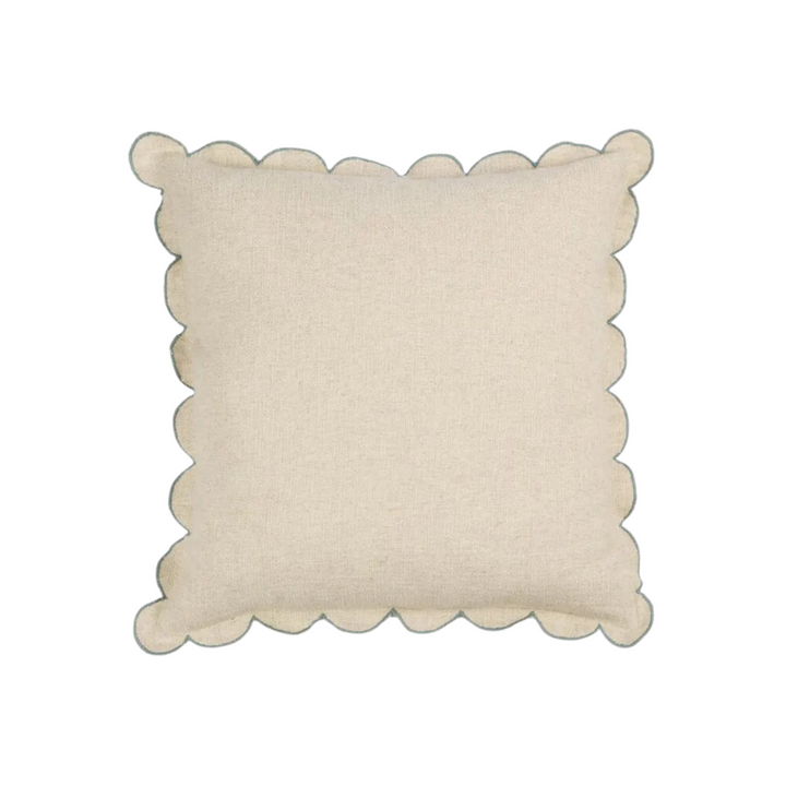 Scallop 50x50cm Cushion Blue