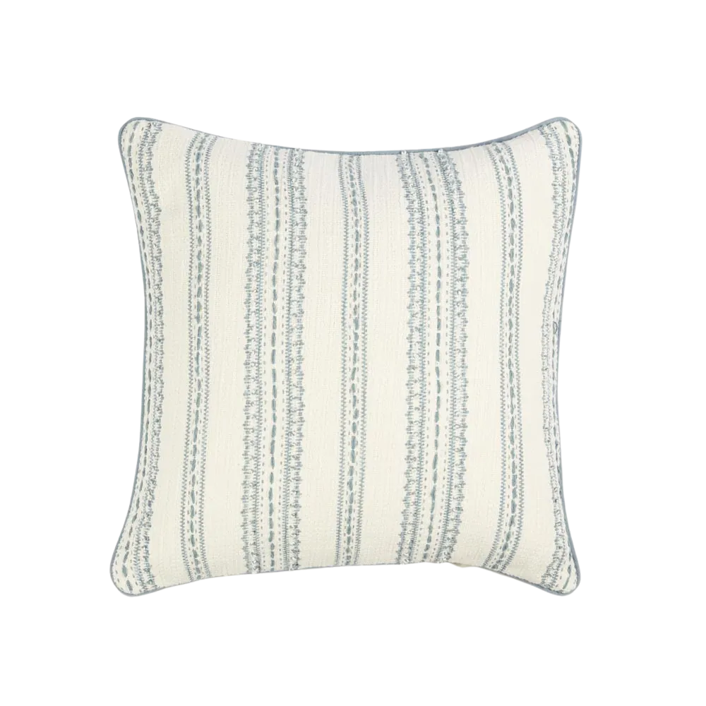 Bluebell 50x50cm Cushion Natural/Blue