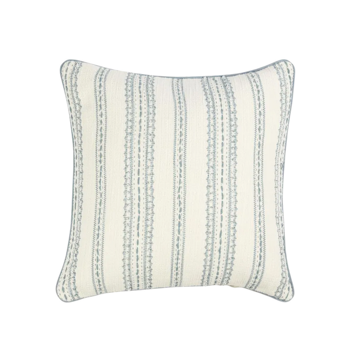 Bluebell 50x50cm Cushion Natural/Blue