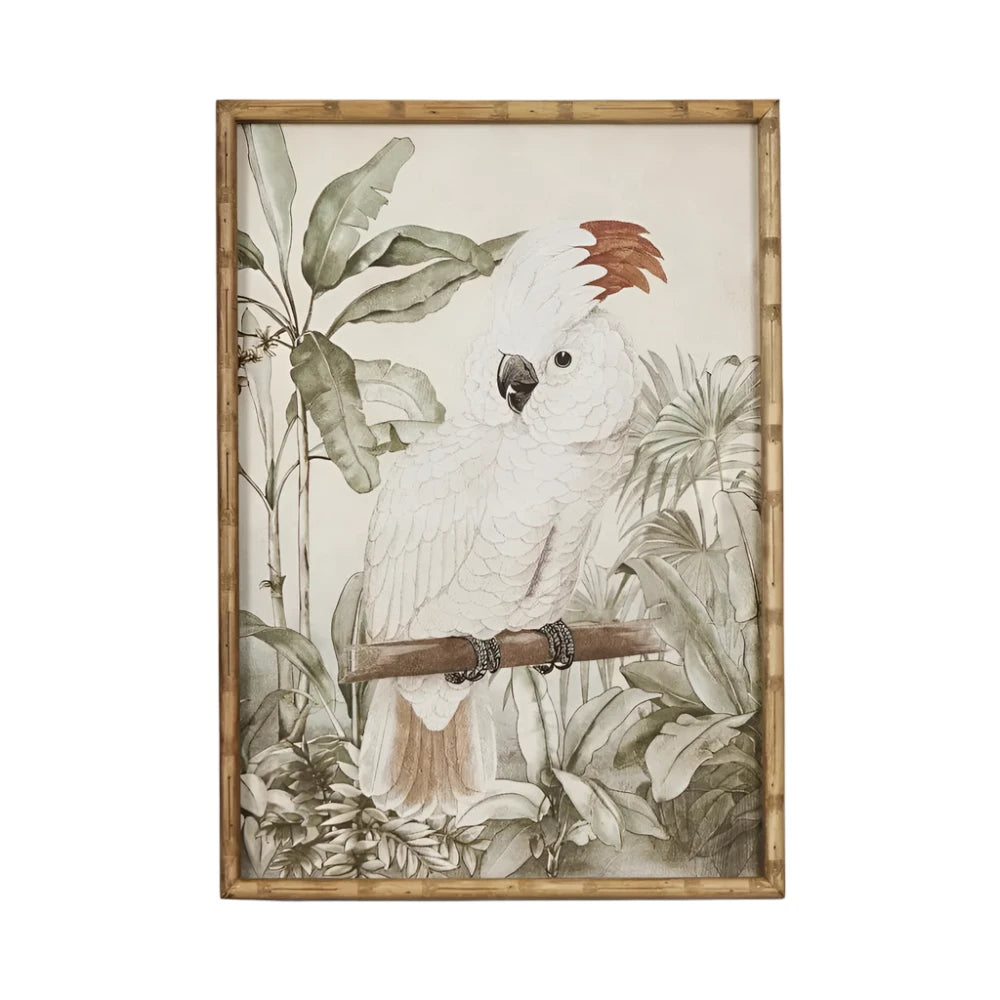 Jungle Cockatoo Wall Art C