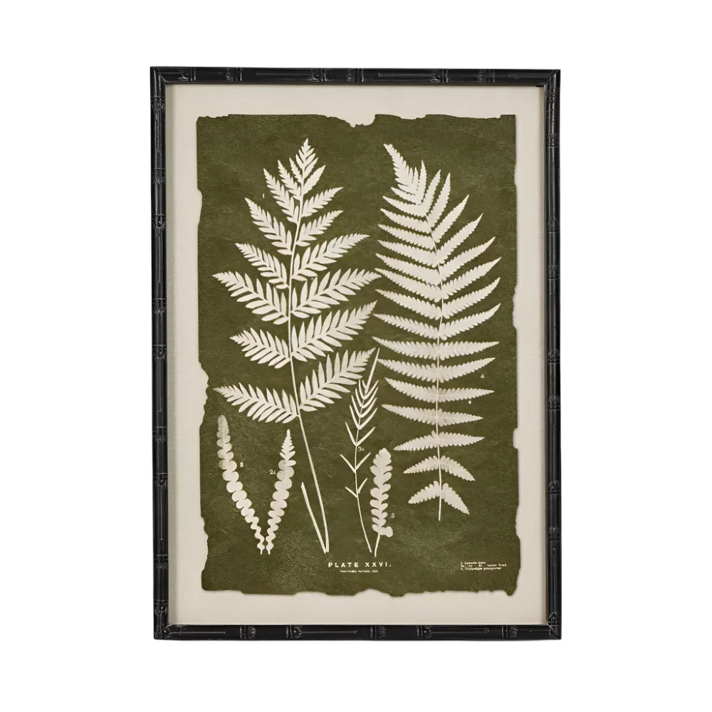 Moss Leafs Wall Art B
