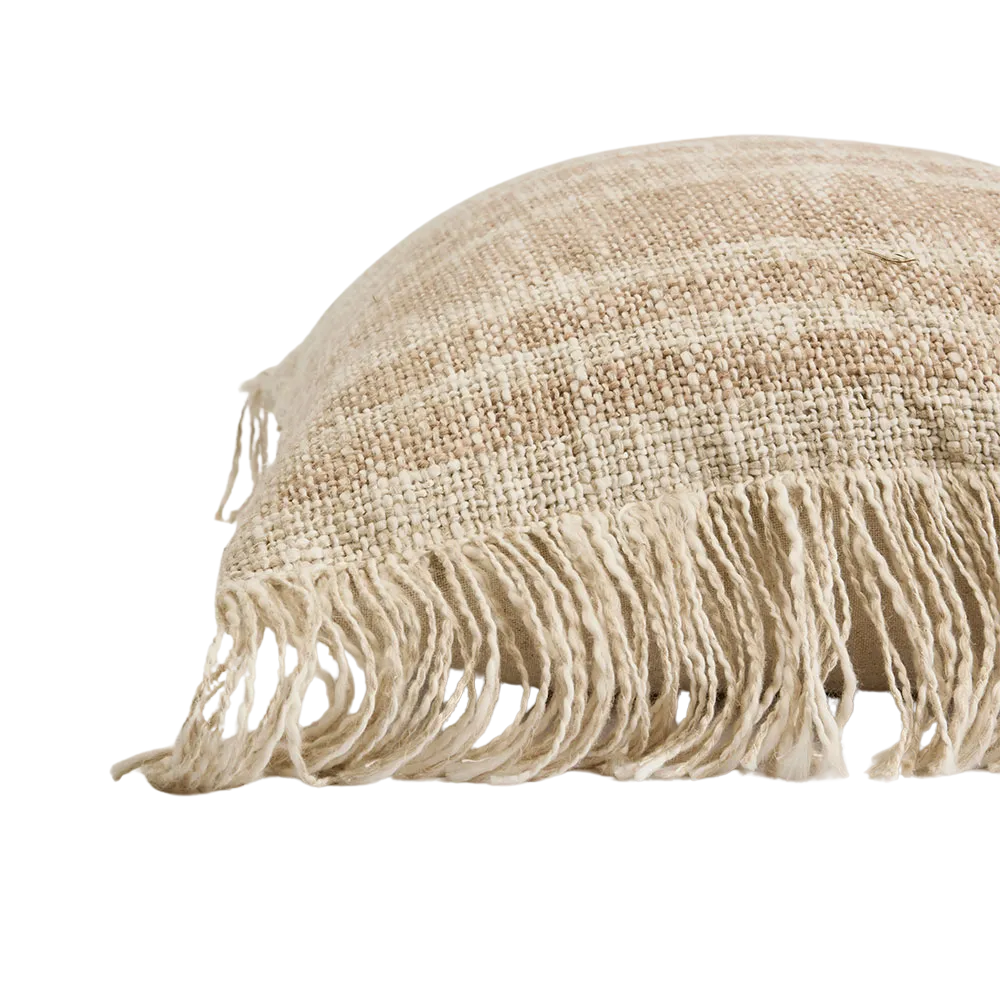 Archer 50x50cm Cushion Natural/Mustard