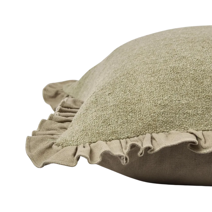 Poppy 50x50cm Cushion Green
