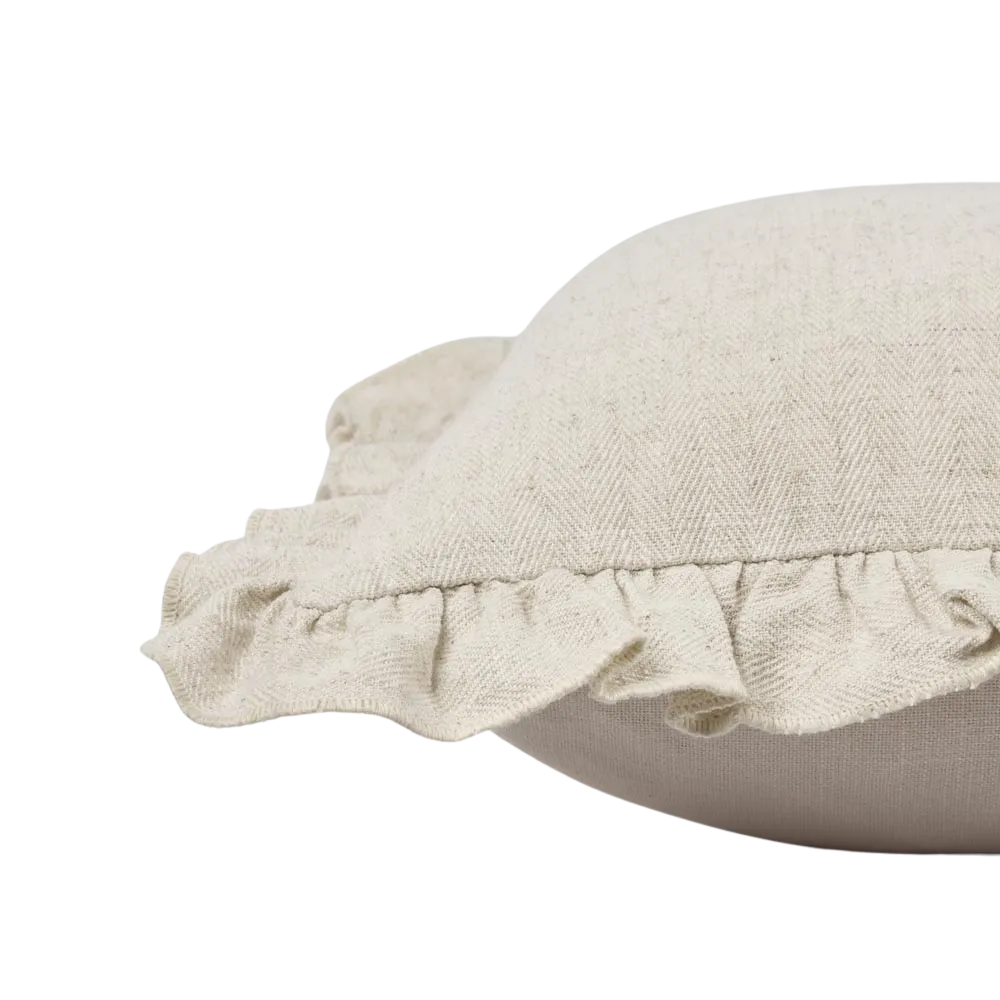 Poppy 50x50cm Cushion Natural