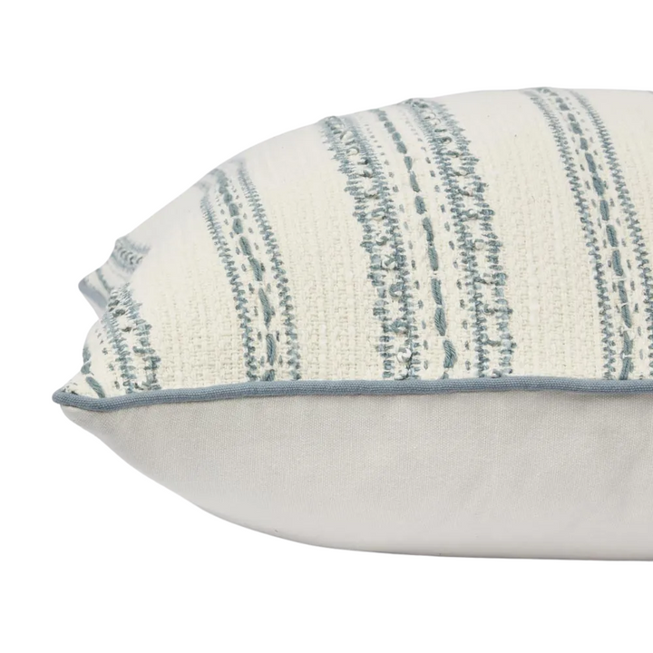 Bluebell 50x50cm Cushion Natural/Blue