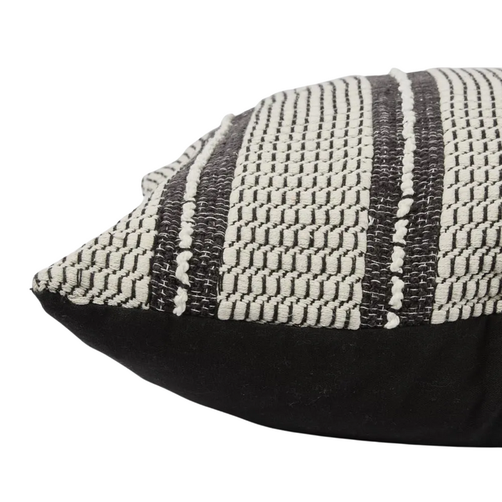 Maverick 50x50cm Cushion Natural/Black