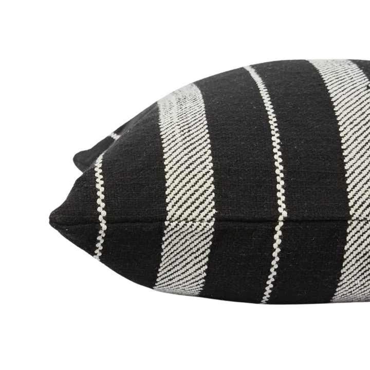 Malik 50x50cm Cushion Black/White