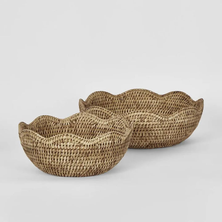Paume Scallop Bowl Large Natural