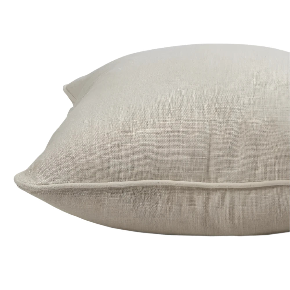 55cm Throw Cushion Ivory