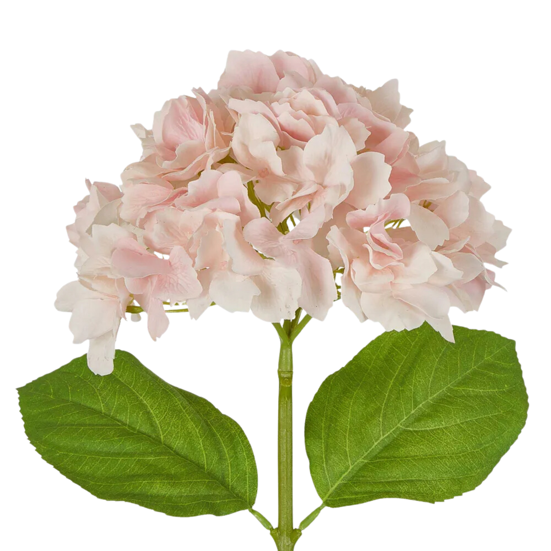 Hydrangea Stem Soft Touch 50cm Pink