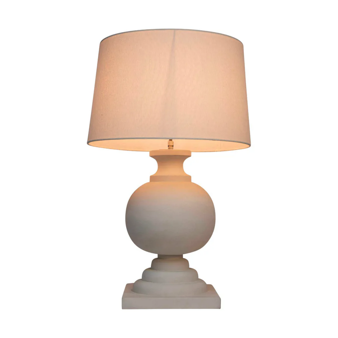 Coach Table Lamp Base White - Base Only
