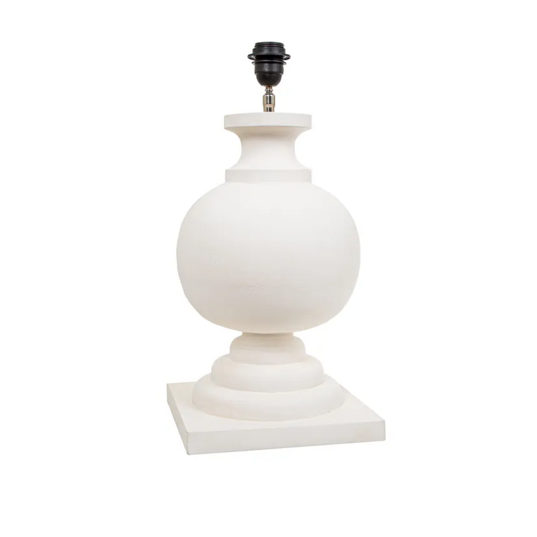 Coach Table Lamp Base White - Base Only