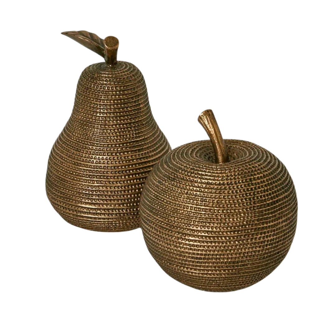 Pear Sculpture Bronze