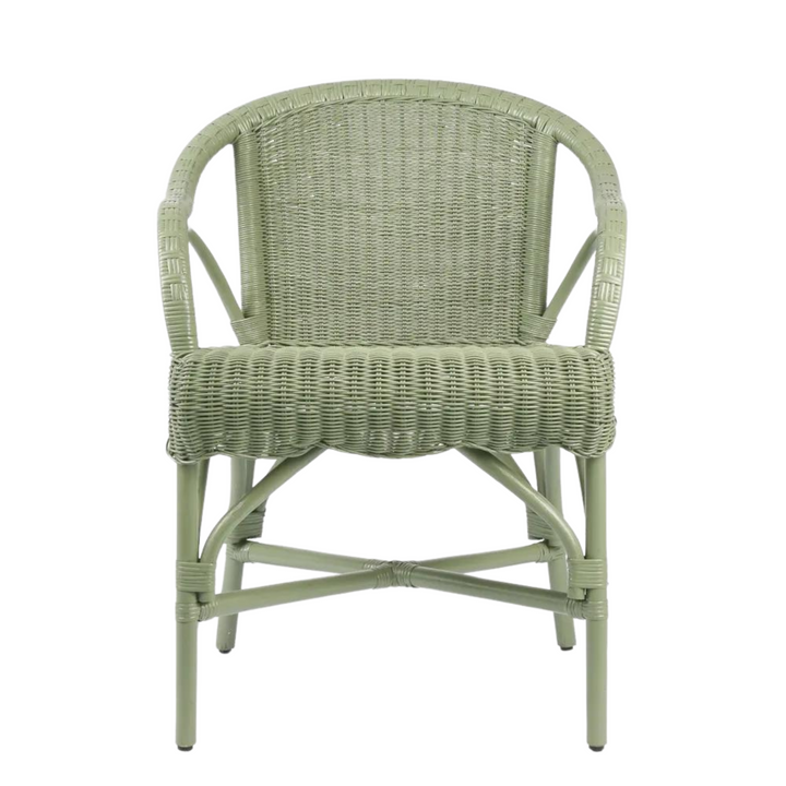 Belle Rattan Armchair Green - Outdoor Undercover