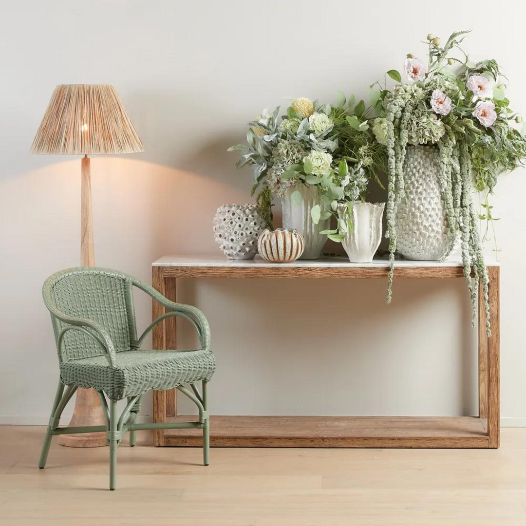 Belle Rattan Armchair Green - Outdoor Undercover