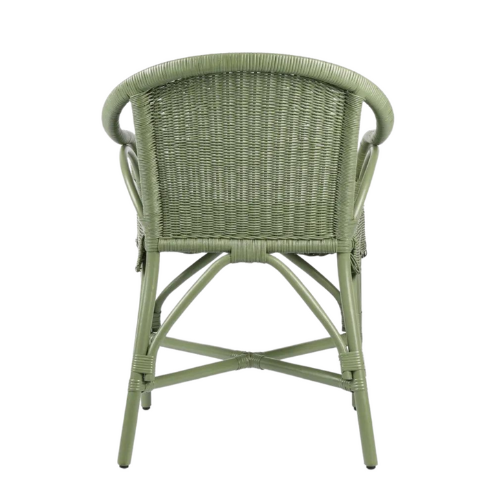 Belle Rattan Armchair Green - Outdoor Undercover