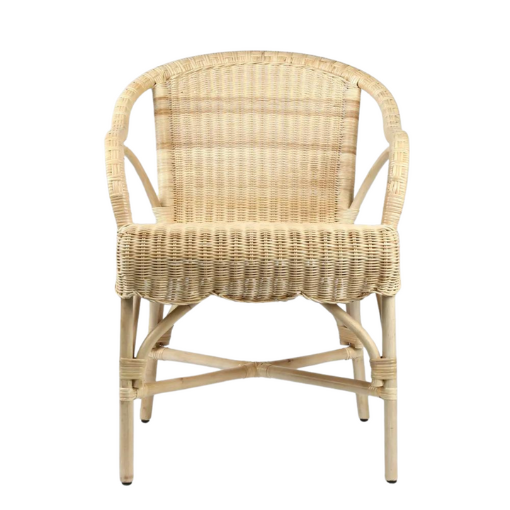 Belle Rattan Armchair Natural - Outdoor Undercover