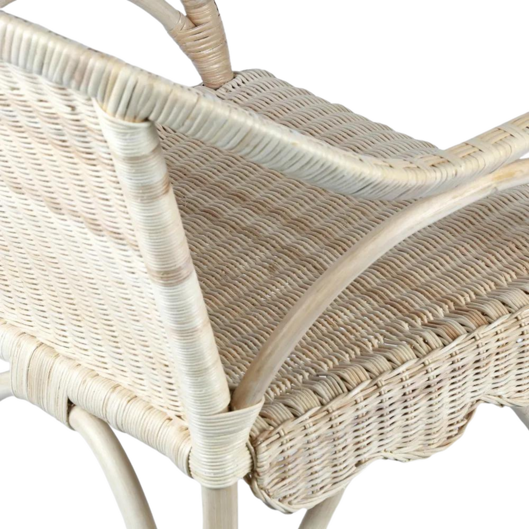 Belle Rattan Armchair Natural - Outdoor Undercover