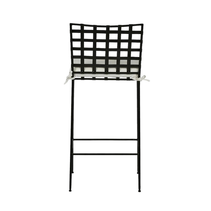 Sheffield Iron Bar Chair with cushion -Outdoor