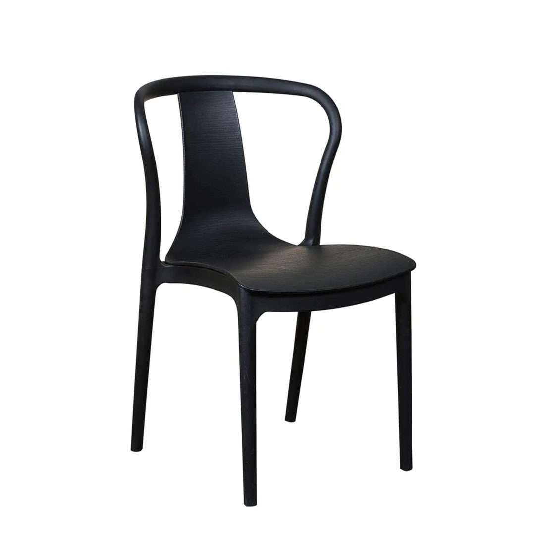 Conrad Dining Chair All Weather Black (Indoor/Outdoor)