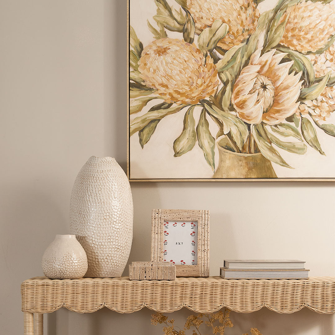 Belle Rattan Console - Outdoor Undercover