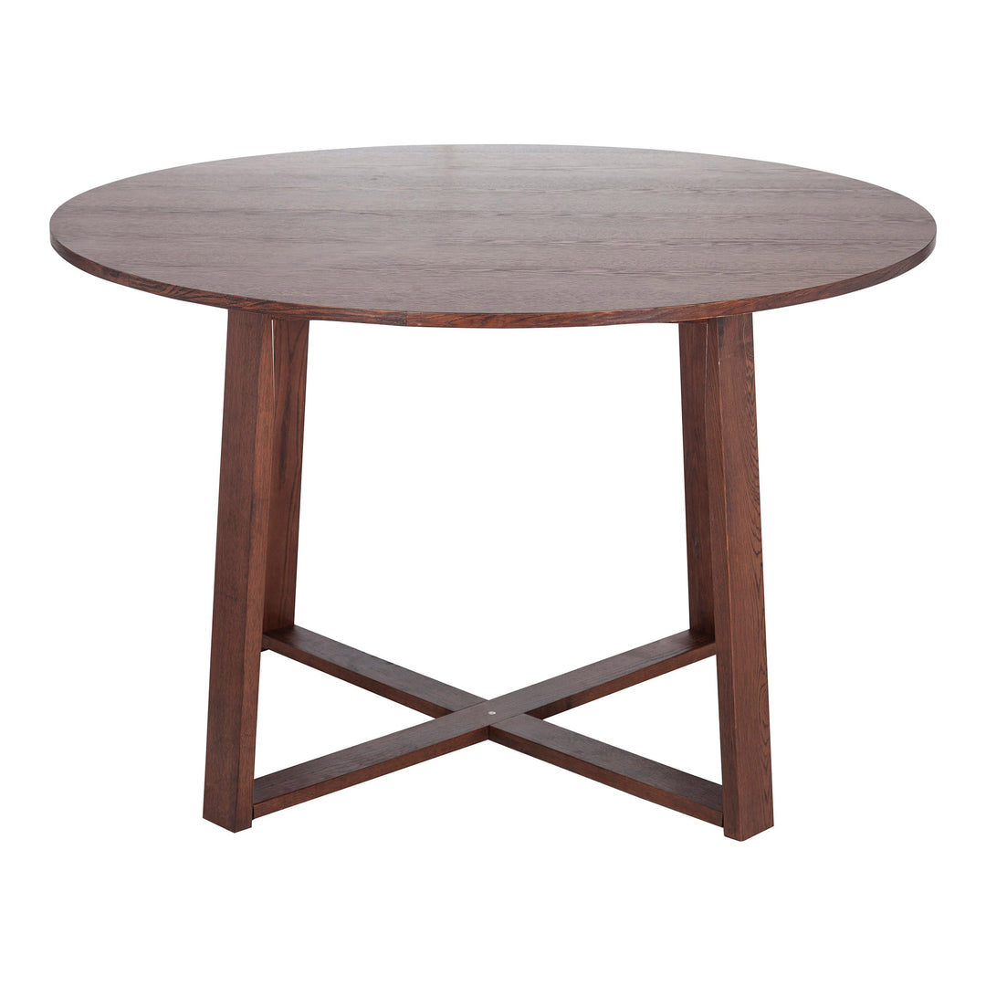 Alva Round Oak Dining Table