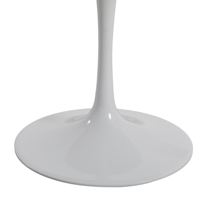 Aurora 5 Piece Dining Package -  Oval Dining Table Marble White 120cm and 4 x Atlas Black Dining Chairs