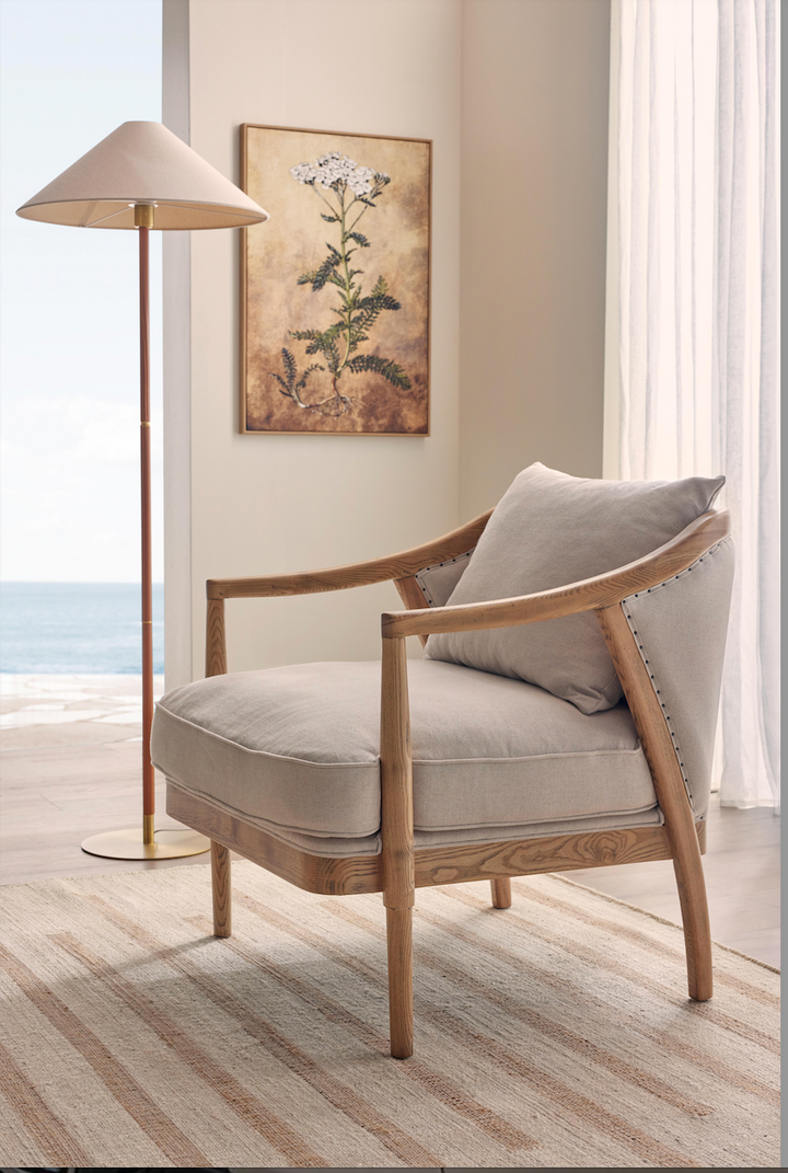 Asteria Armchair Linen Blend