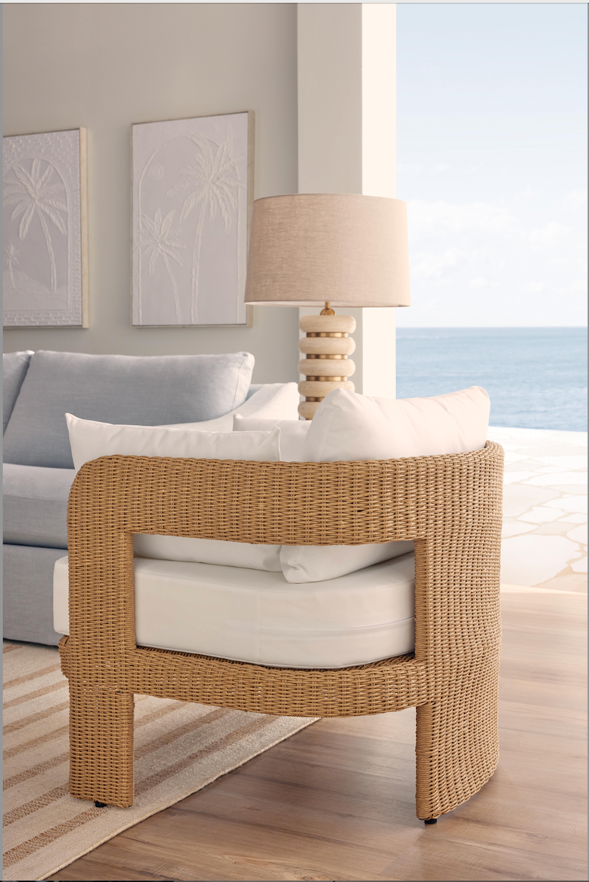 Cassius Outdoor Occasional Chair Natural