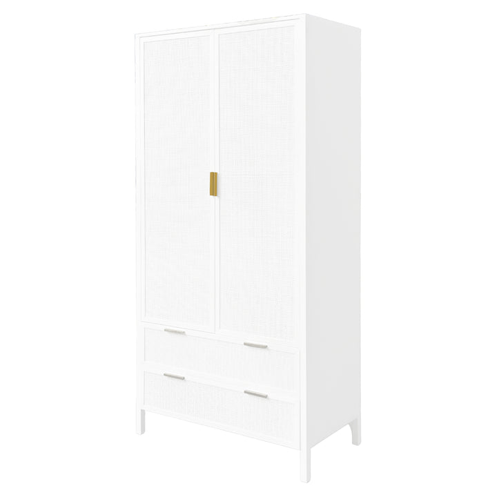 Santorini Wardrobe in White