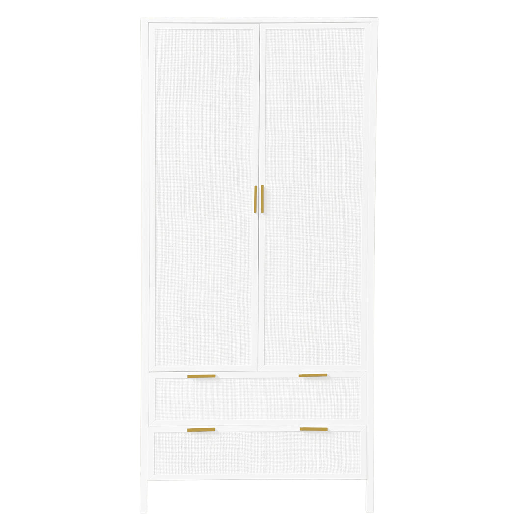 Santorini Wardrobe in White