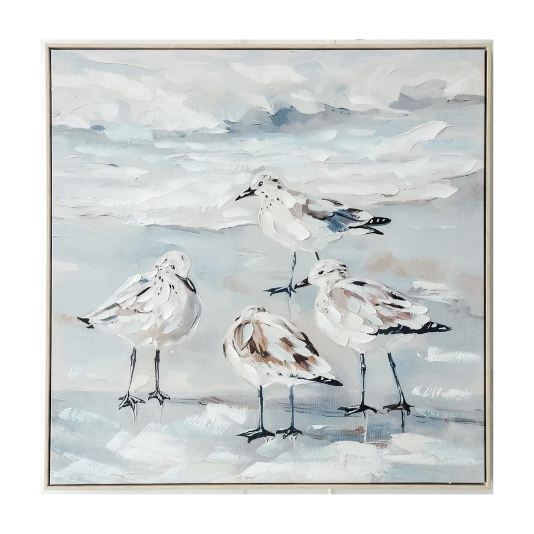 Seagull Flock Wall Art
