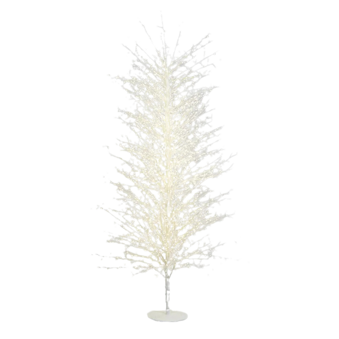 White Forest Light Up Tree Extra Large 210cm