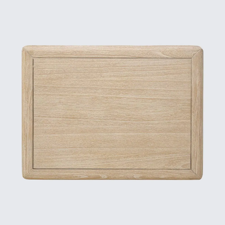 Bayview Bedside 2 Drawer Natural Whitewash