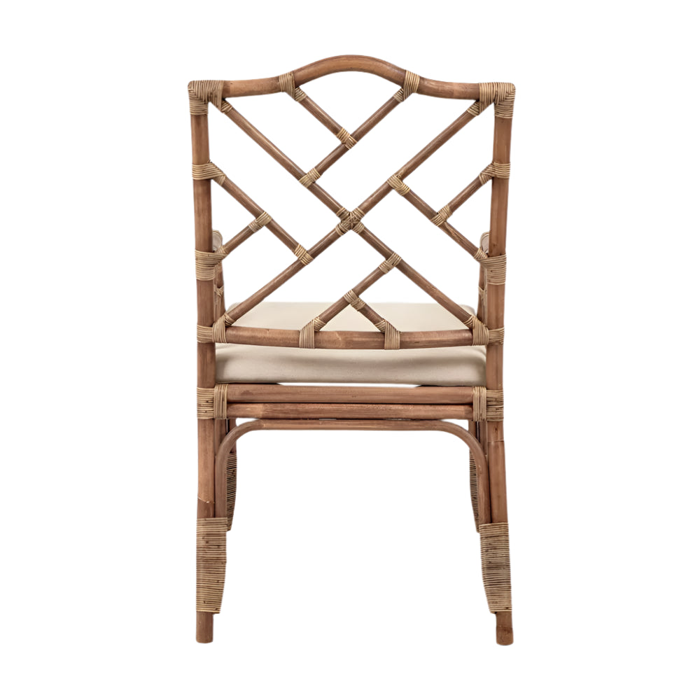 Dynasty Rattan Dining Armchair