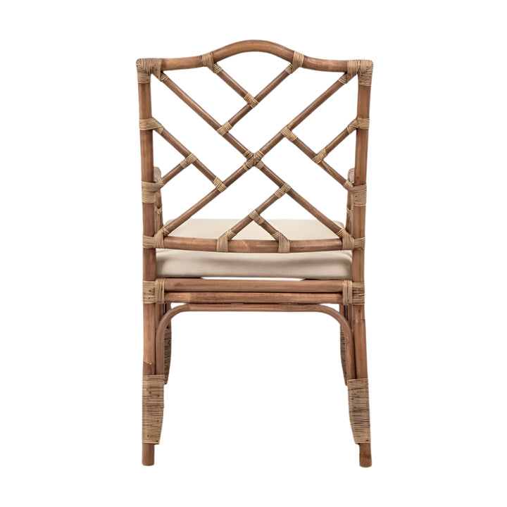 Dynasty Rattan Dining Armchair