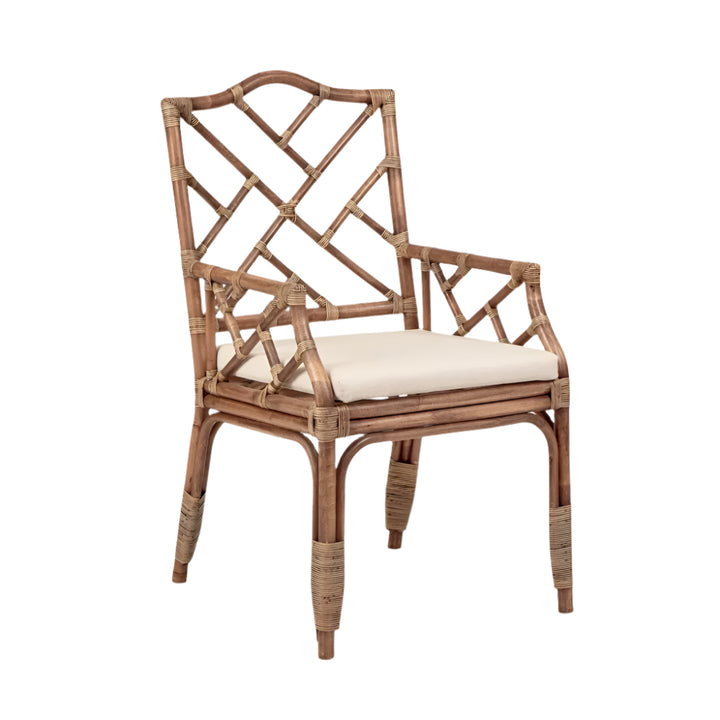 Dynasty Rattan Dining Armchair