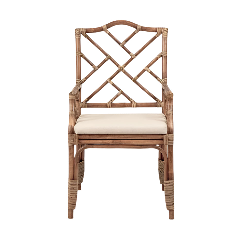 Dynasty Rattan Dining Armchair