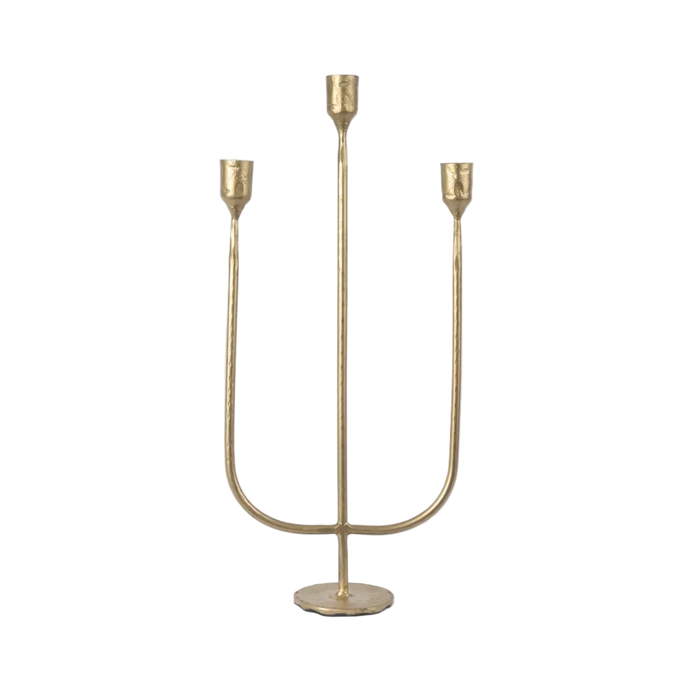 James Candle Stand Brass