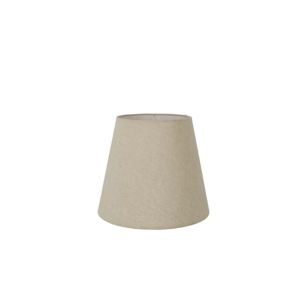 Linen Taper Lamp Shade XXXS Dark Natural