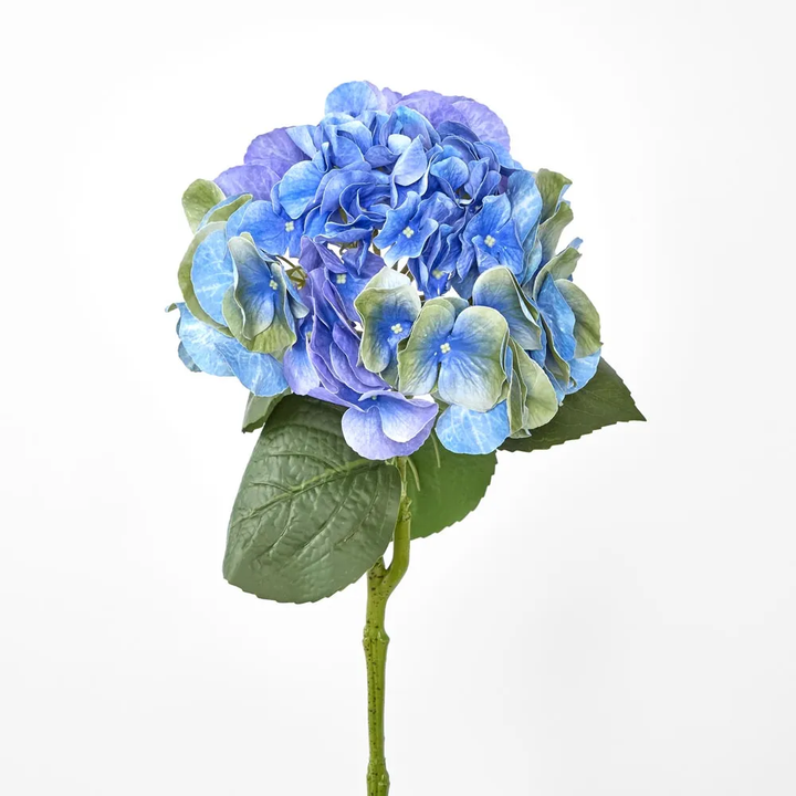 Real Touch Hydrangea 64cm Blue