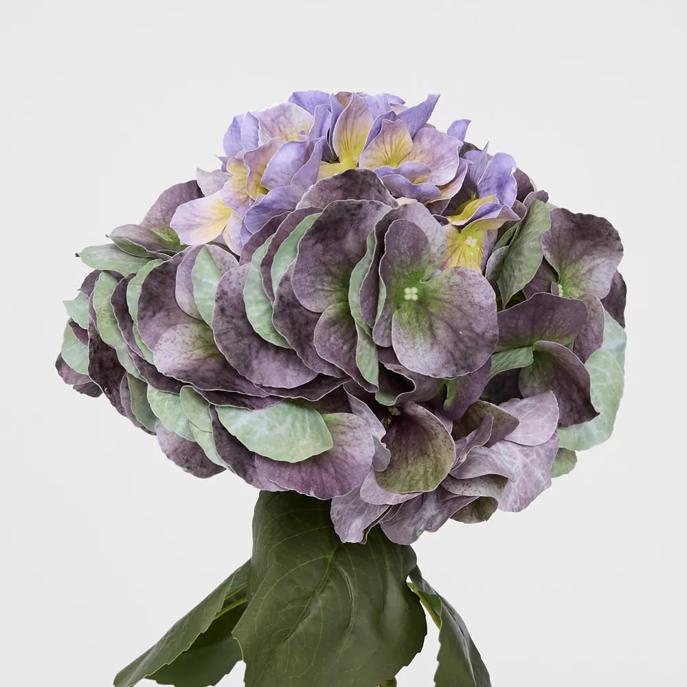 Real Touch Hydrangea 64cm Purple