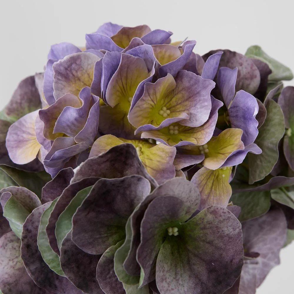 Real Touch Hydrangea 64cm Purple