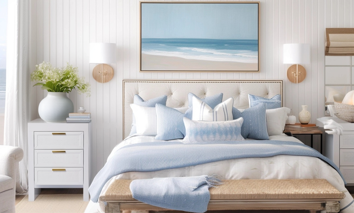 Santorini Bedside 3 Drawers White