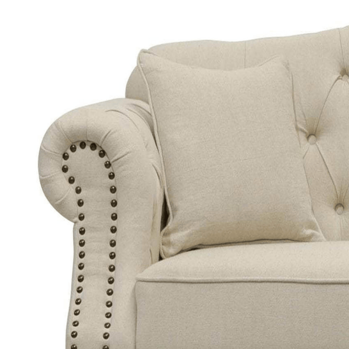 Vaucluse 2 Seat Sofa Beige - OneWorld Collection
