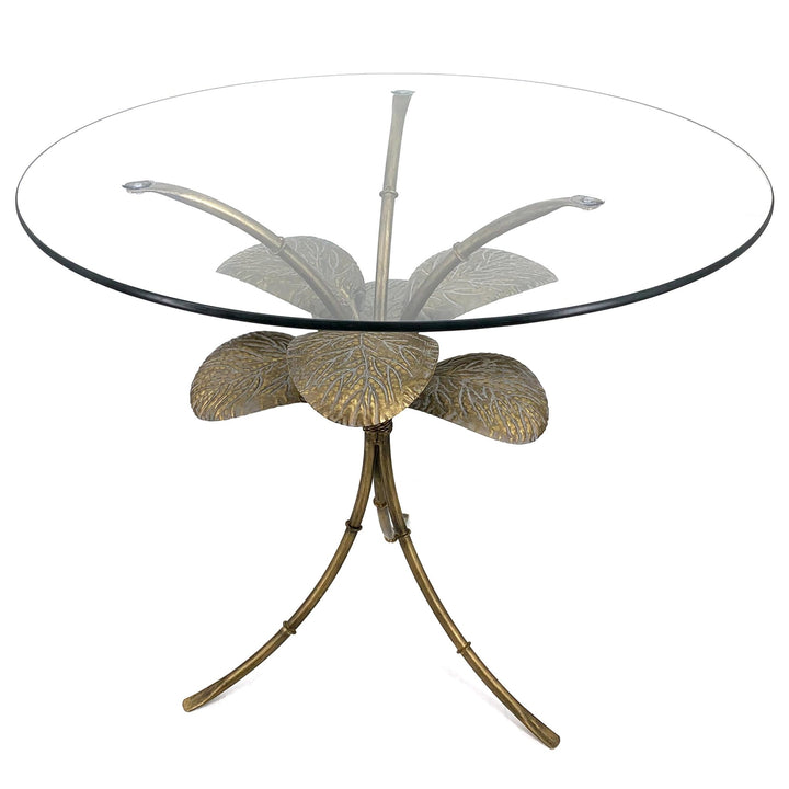 Amari Gold Leaf Side Table - OneWorld Collection