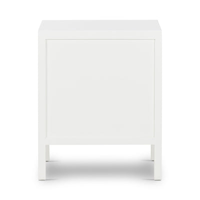 Santorini Bedside 3 Drawers White - OneWorld Collection