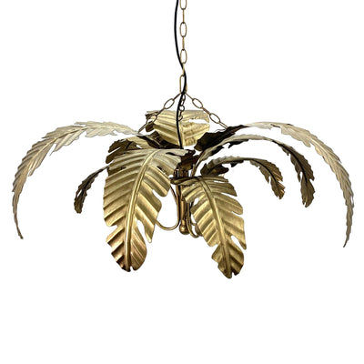 Azalea Iron Pendant Lamp Gold - OneWorld Collection