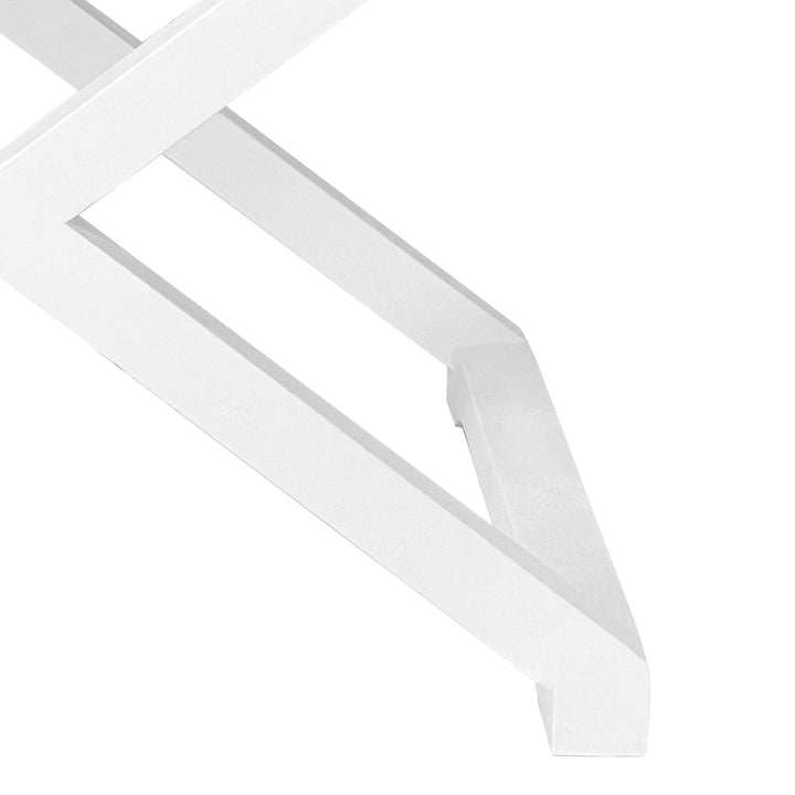 Sorrento White Side Table - OneWorld Collection