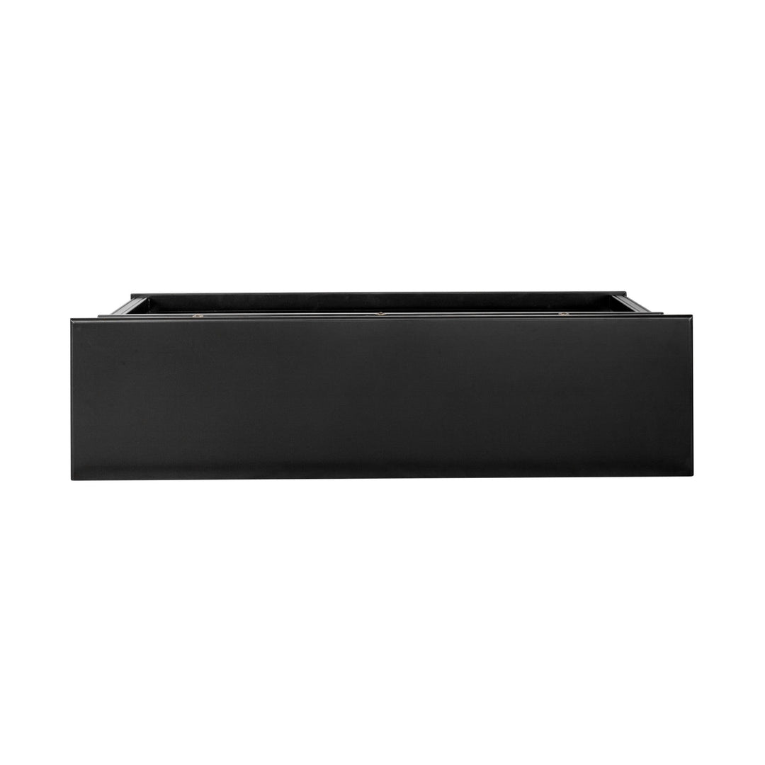 Sorrento Black 3 Drawer Console - OneWorld Collection